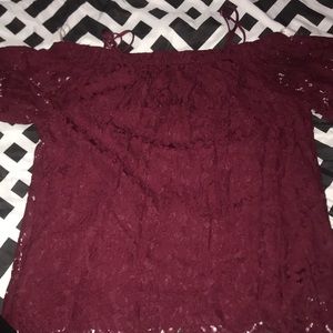 No boundaries Burgundy top for plus size women ❤️